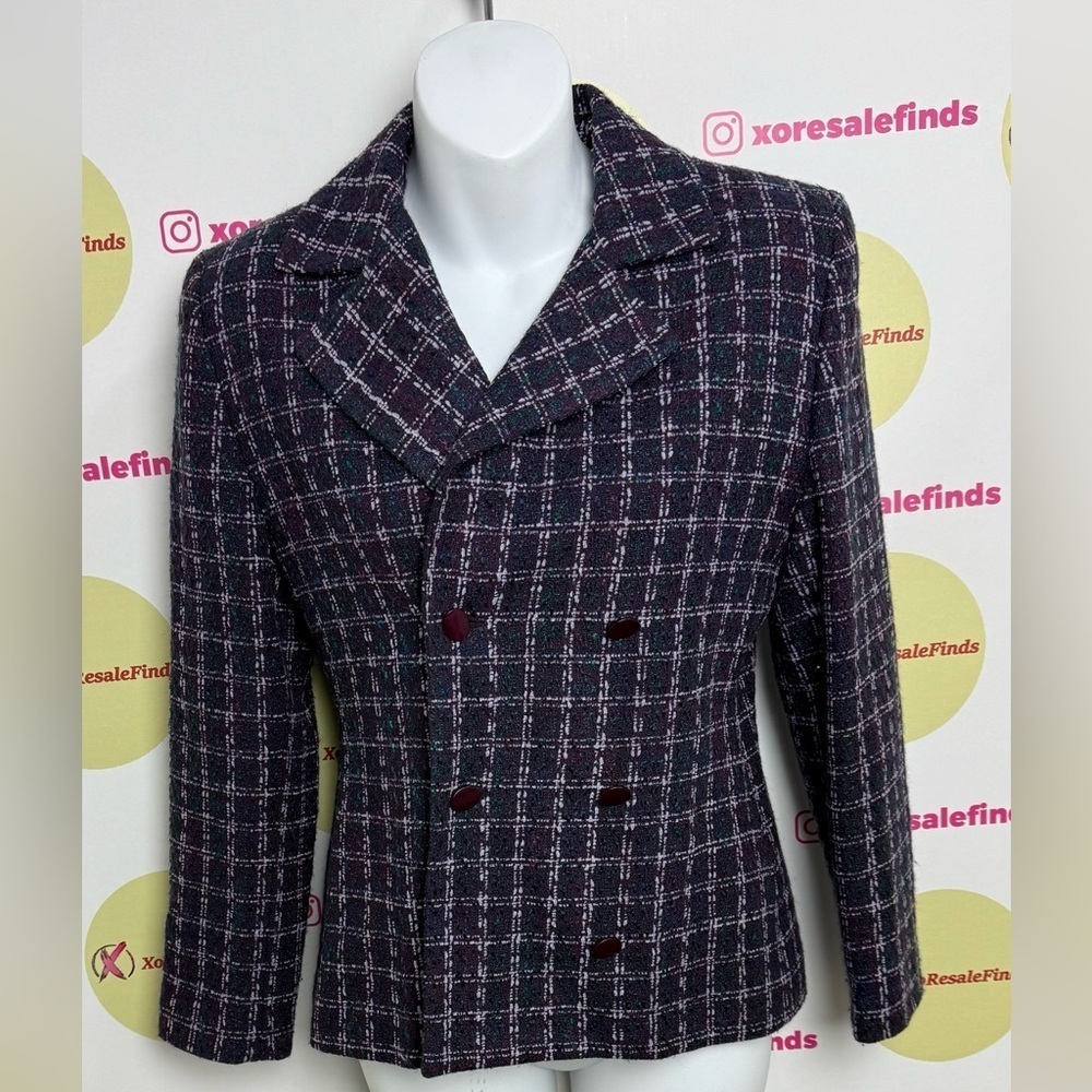 Amanda Smith Prite Plaid Blazer
